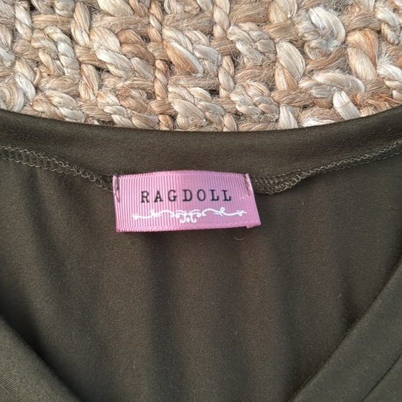 RAGDOLL LONG SLEEVE SHIRT OVERSIZED CAMO GREEN SUPER SOFT TEE SIZE LARGE XL - Picture 3 of 3